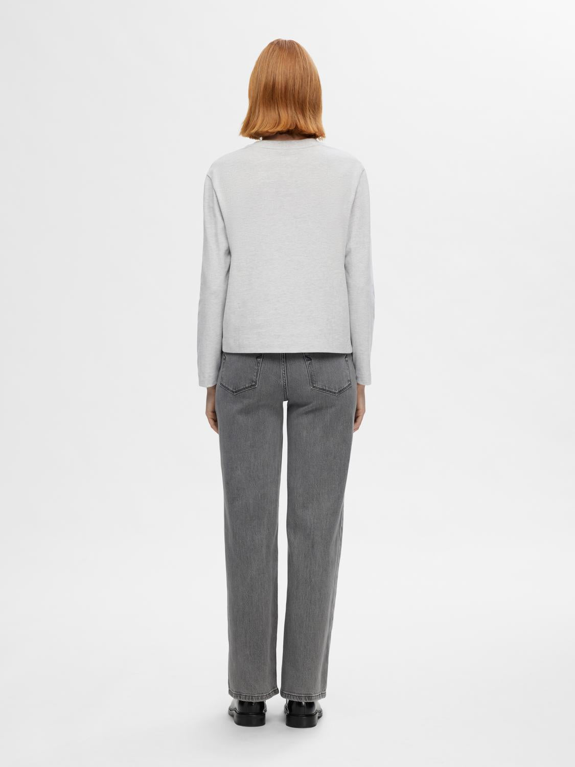 SLFESSENTIAL T-Shirt - Light Grey Melange